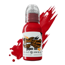 Фарба World Famous Ink - Master Mike, Demon Red